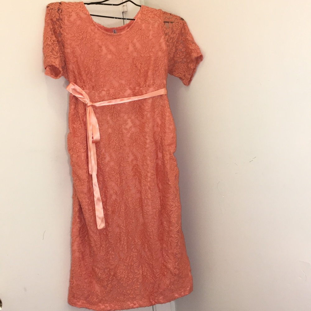 Large maternity dress